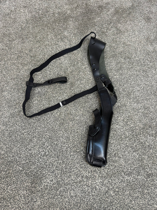 Ex Police PWL Glock 17 Leather Shoulder Holster Covert Underarm
