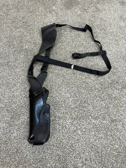 Ex Police PWL Glock 17 Leather Shoulder Holster Covert Underarm