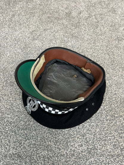 Ex Suffolk Constabulary Police Peak Cap 58cm Obsolete Collector