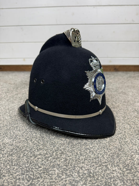 Ex Suffolk Police Coxcomb Bobby Helmet 58cm Collector Display Film / TV