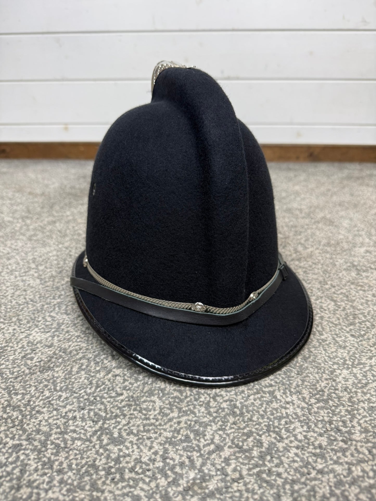Ex Suffolk Police Coxcomb Bobby Helmet 58cm Collector Display Film / TV