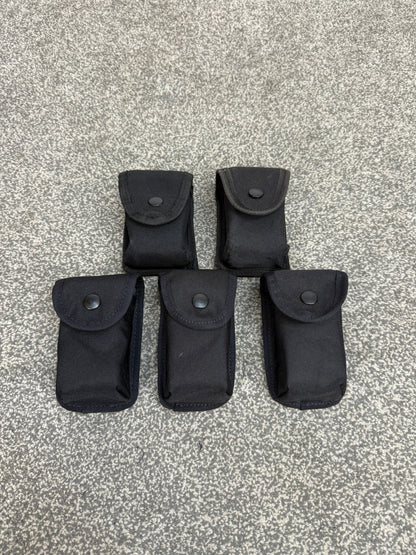 5x Ex Police Fast Strap Leg Restraints With Pouch Job Lot SIA Secuity