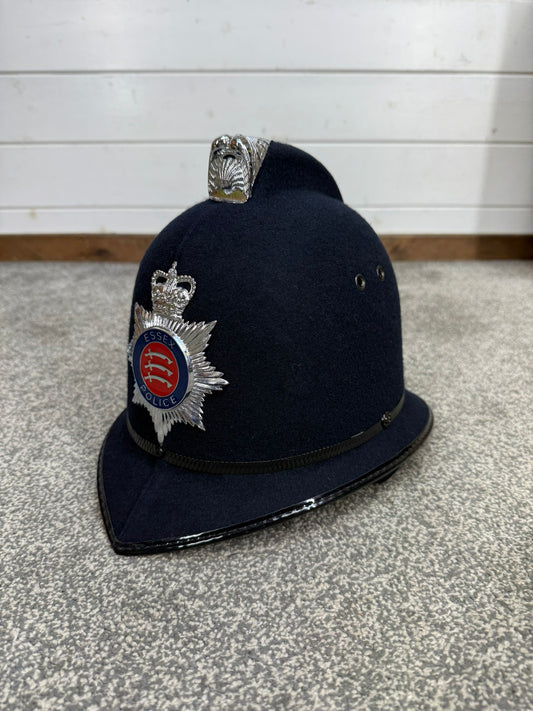 Genuine Ex Essex Police Bobby Helmet Coxcomb Hat 60cm Collector Memorabilia