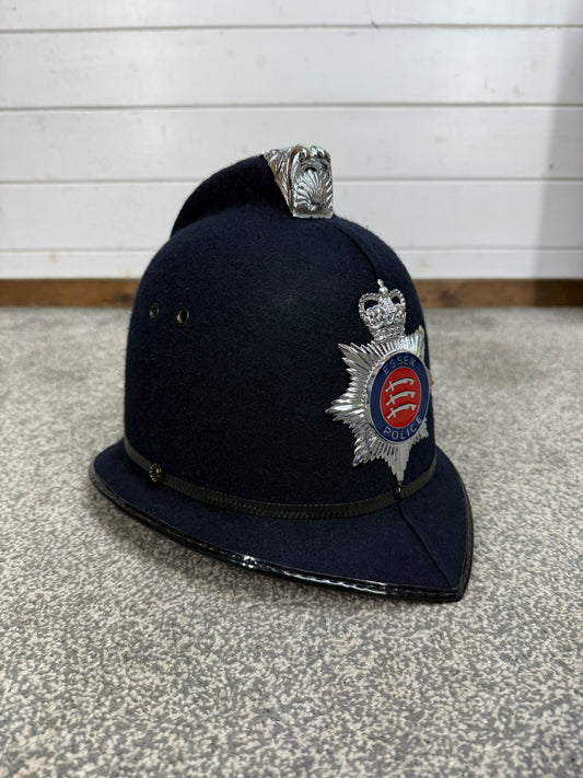 Genuine Ex Essex Police Bobby Helmet Coxcomb Hat 60cm Collector Memorabilia