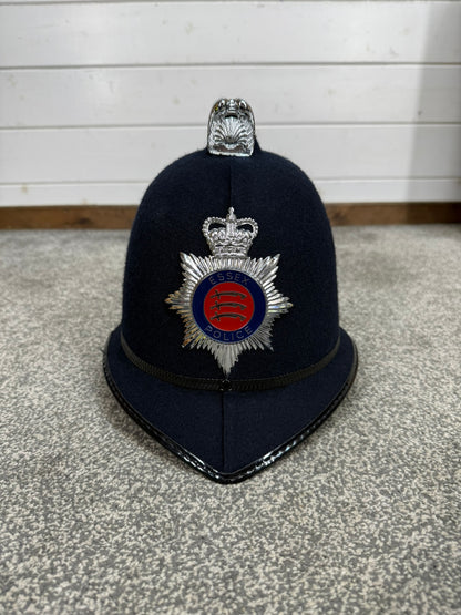 Genuine Ex Essex Police Bobby Helmet Coxcomb Hat 60cm Collector Memorabilia