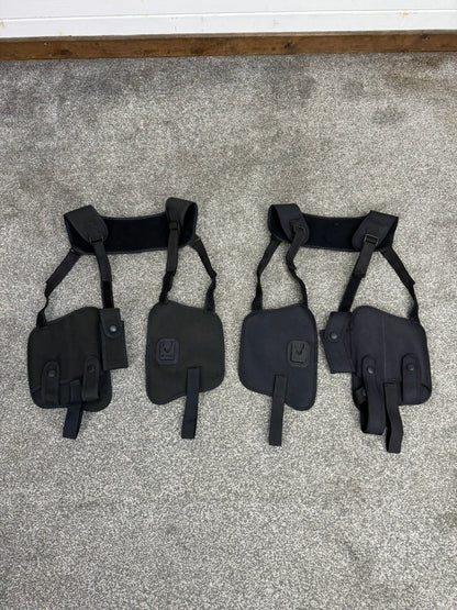 Ex Police Shoulder Harness Security Close Protection With Klickfast & Pouches
