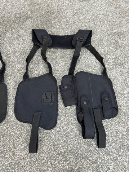Ex Police Shoulder Harness Security Close Protection With Klickfast & Pouches