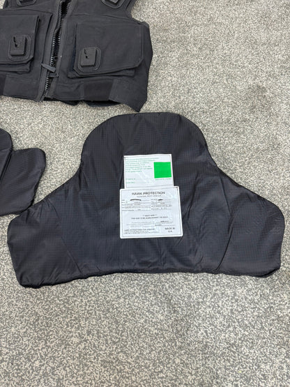 Ex Police Hawk Body Armour Female Vest Anti Stab & Ballistic HG1A & KR1 SML Security