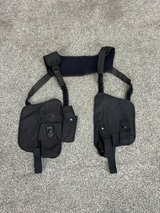 Ex Police Shoulder Harness With Pouches Close Protection Security Vest