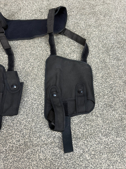 Ex Police Shoulder Harness With Pouches Close Protection Security Vest
