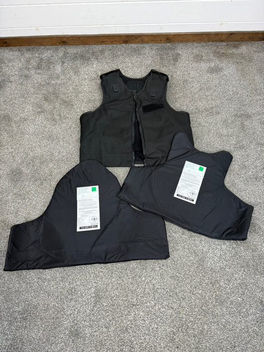 Ex Police Safariland Body Armour Vest VGC Anti Stab & Ballistic HG1A & KR1 - XXL Security