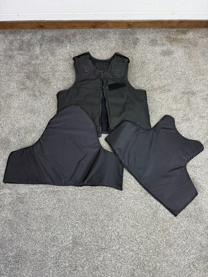 Ex Police Safariland Body Armour Vest VGC Anti Stab & Ballistic HG1A & KR1 - XXL Security