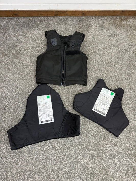 Ex Police Safariland Body Armour Vest SML-MED Anti Stab & Ballistic HG1A & KR1 - Security