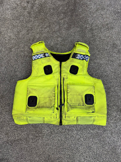Ex Police Cooneen Body Armour Security Vest MED - Anti Stab & Ballistic HG1A & KR1