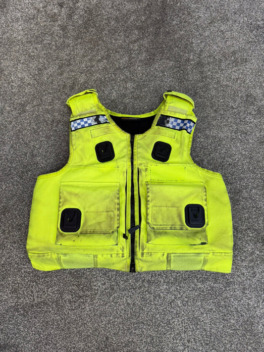 Ex Police Cooneen Body Armour Security Vest MED - Anti Stab & Ballistic HG1A & KR1