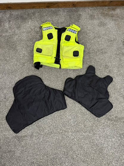 Ex Police Cooneen Body Armour Vest SMALL - Anti Stab & Ballistic HG1A & KR1