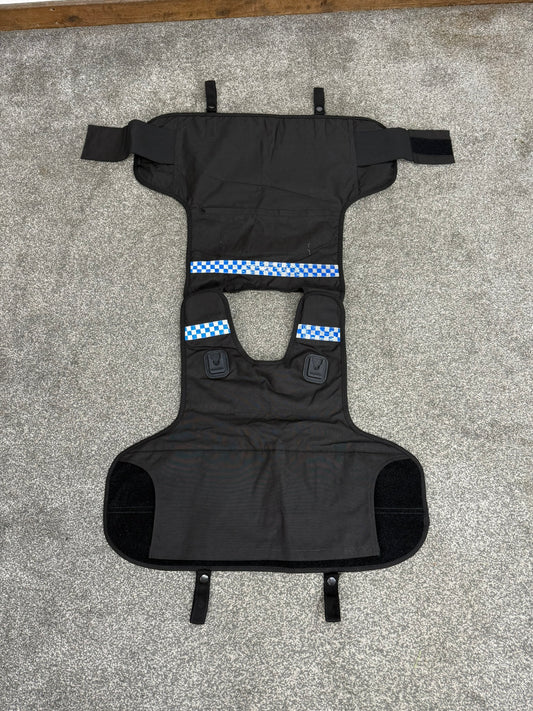 Ex Police Mehler Body Armour Vest COVER Black Security TV Film Uniform
