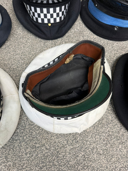 Ex Police Peak Cap Hat Job Lot x8 Theatre Headwear Uniform Film Prop Lot