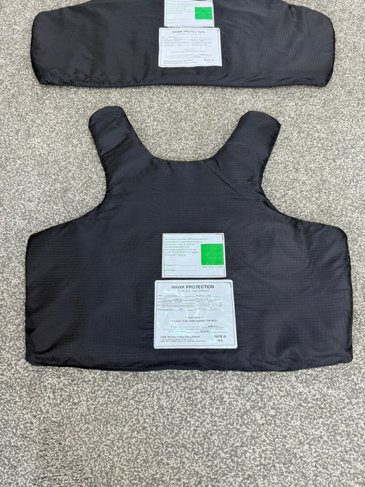 Ex Police Body Armour Panels Inserts Hawk Bulletproof Ballistic Security Stab