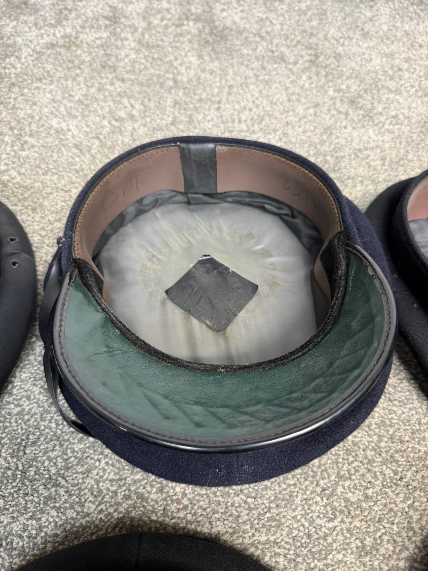 Ex Police Peak Cap Hat Job Lot x8 Theatre Headwear Uniform Film Prop Lot