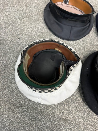 Ex Police Peak Cap Hat Job Lot x8 Theatre Headwear Uniform Film Prop Lot