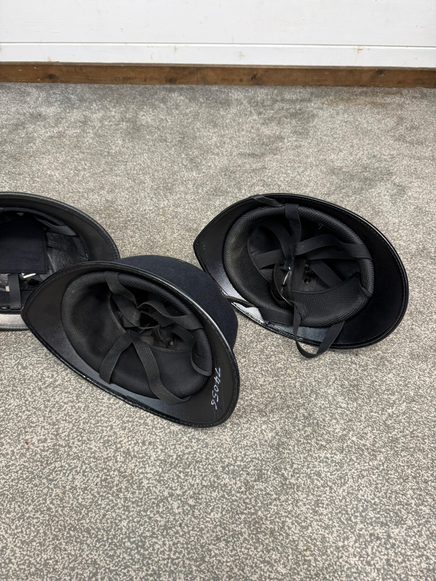 Ex Police Bobby Helmet Custodian Helmet Job Lot x4 Film Display Theatre