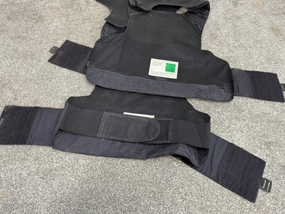Ex Police Mehler MOLLE Body Armour Stab Vest Cover Black Security Airsoft