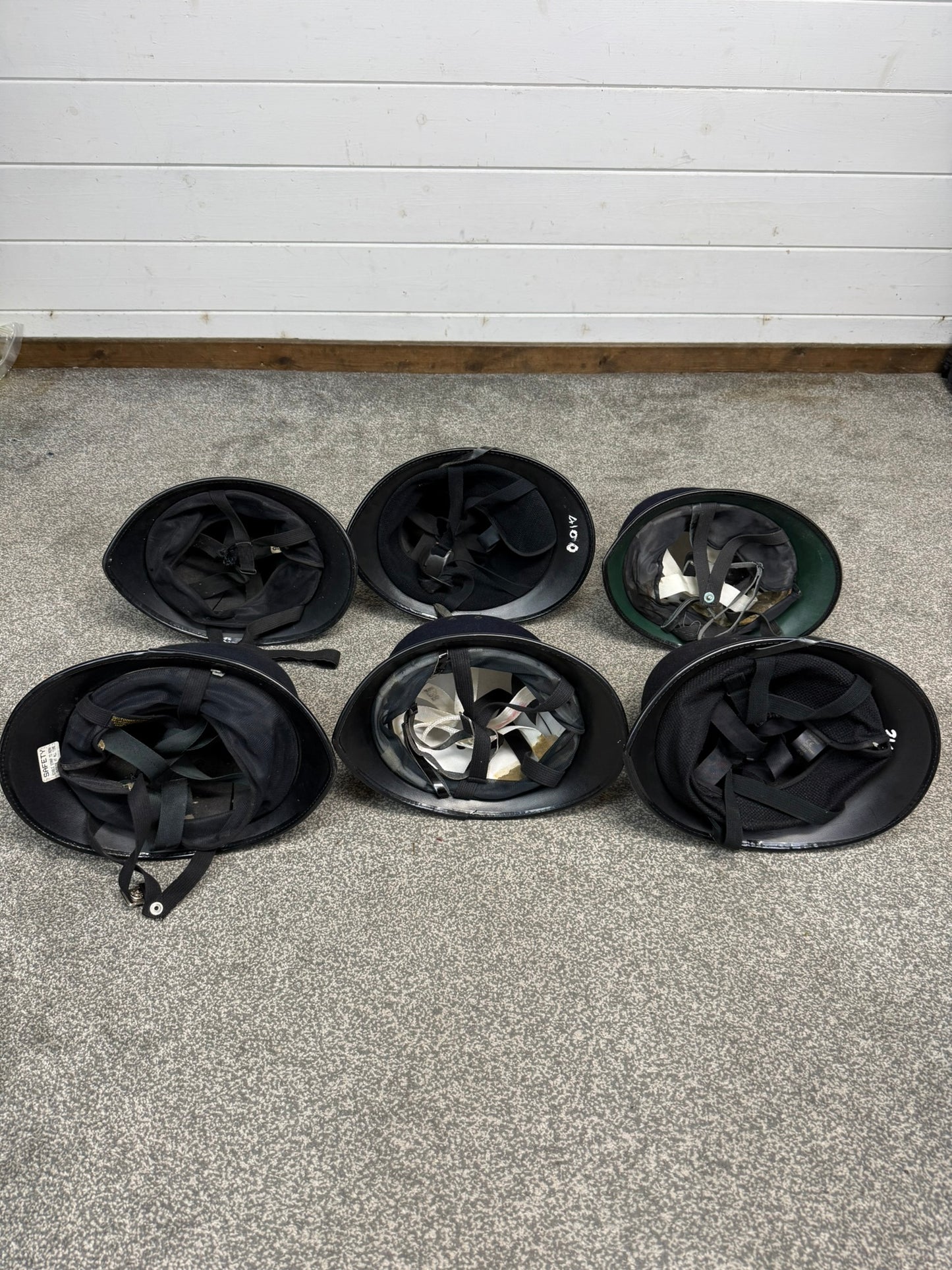 Ex Police Bobby Helmet Custodian Helmet Job Lot x6 Film Display Theatre