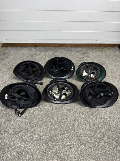 Ex Police Bobby Helmet Custodian Helmet Job Lot x6 Film Display Theatre