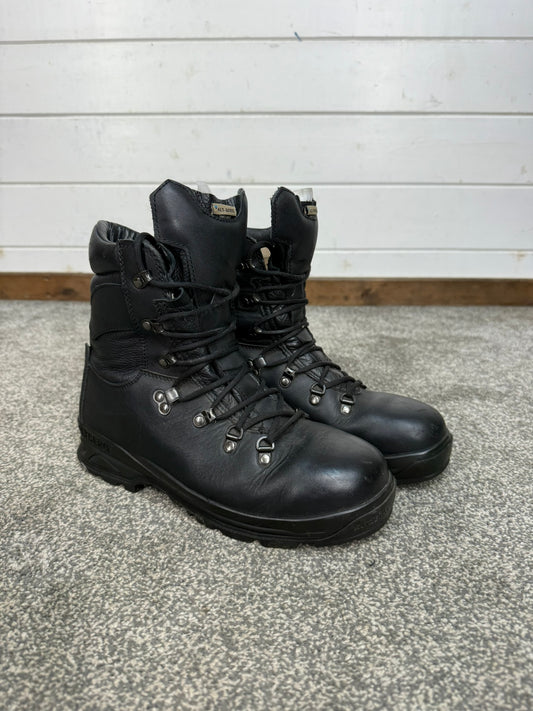 Altberg Peacekeeper P3 VS Black Leather Waterproof Combat Boots Size UK 7