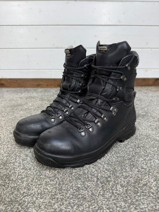 Altberg Peacekeeper P3 VS Black Leather Waterproof Combat Boots Size UK 9