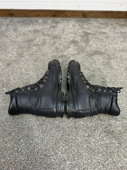 Altberg Peacekeeper P3 VS Black Leather Waterproof Combat Boots Size UK 9