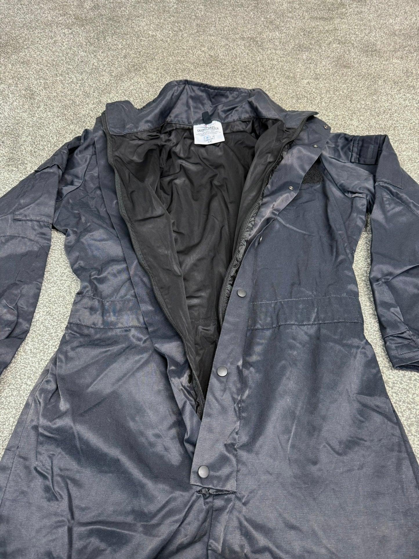 Ex Police Waterproof Coveralls Derby Unitex Riot Suit Mechanic Work Airsoft