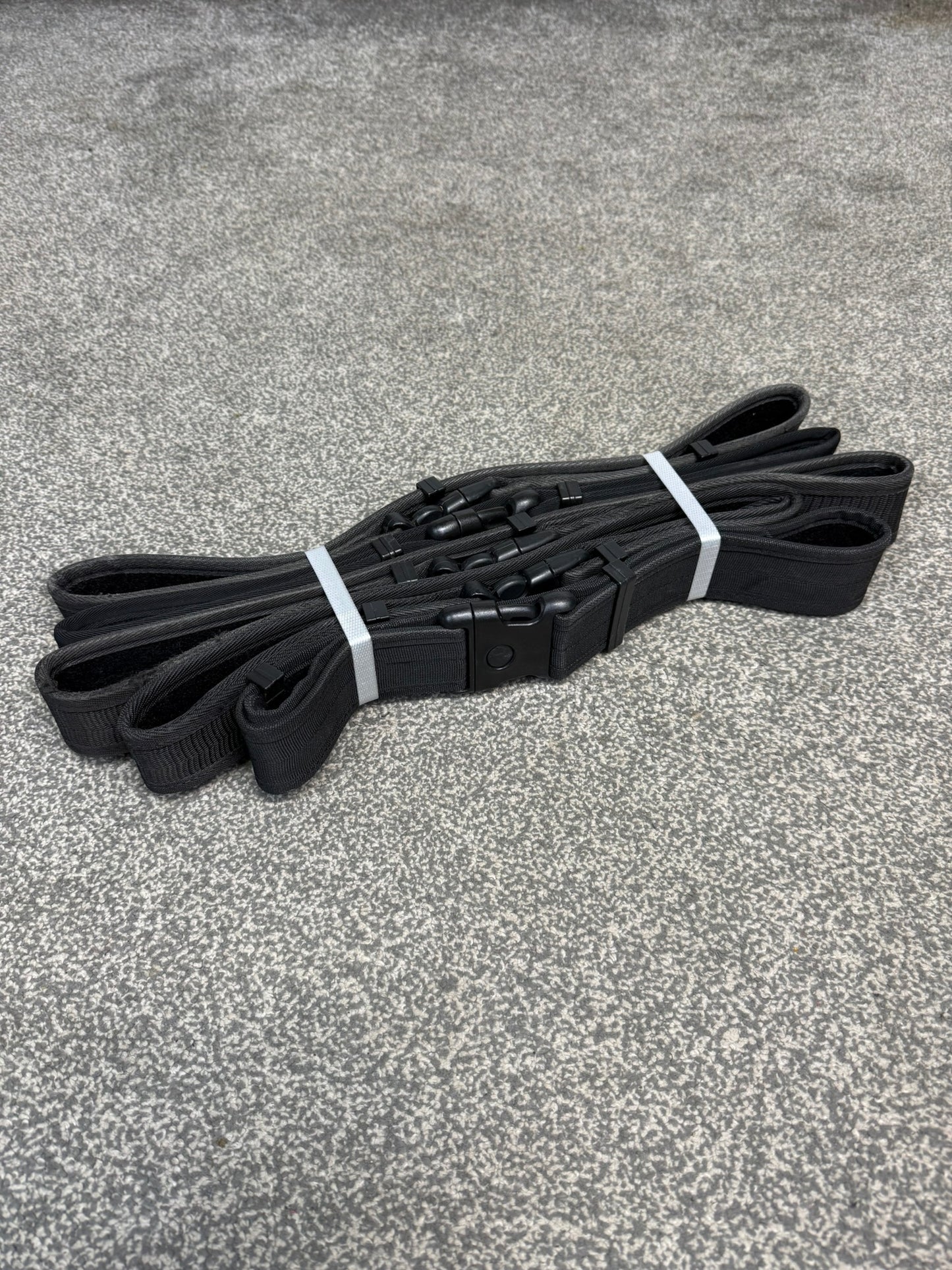 Ex Police Duty Belt x5 Nylon 2" Patrol Belt Airsoft Security Uniform