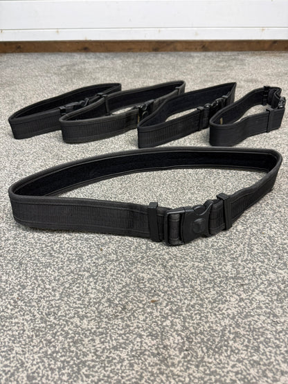 Ex Police Duty Belt x5 Nylon 2" Patrol Belt Airsoft Security Uniform