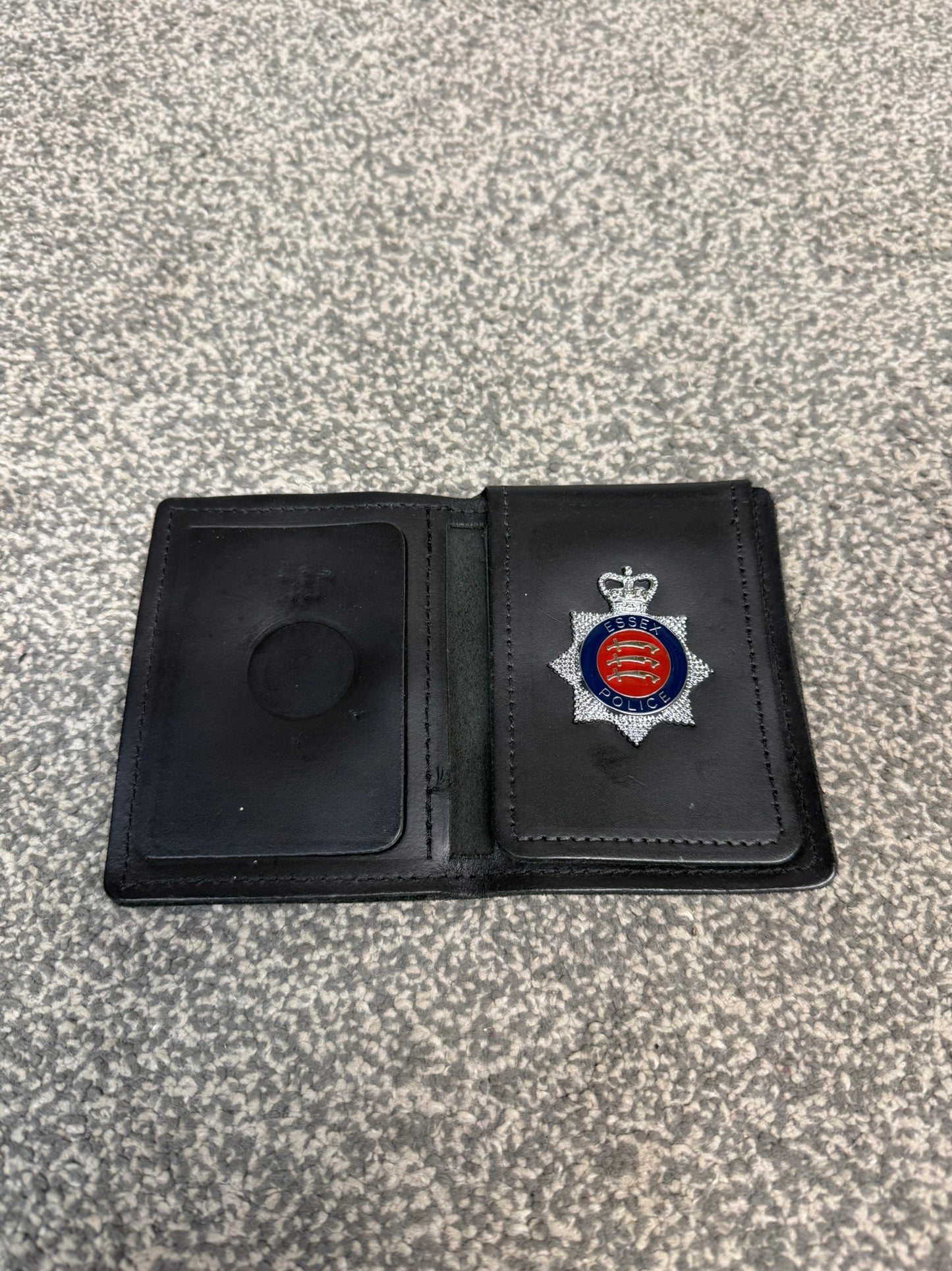 Obsolete Ex Essex Police Warrant Wallet Holder Film / TV Collector Display