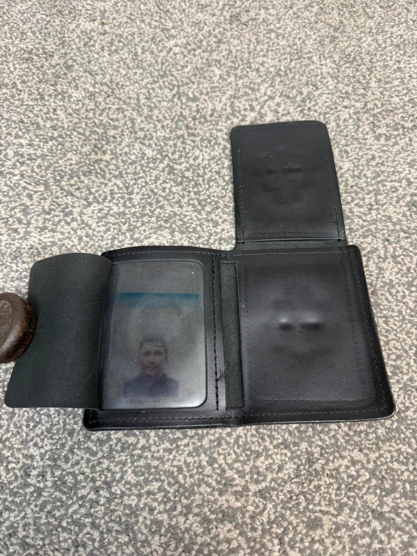 Obsolete Ex Essex Police Warrant Wallet Holder Film / TV Collector Display
