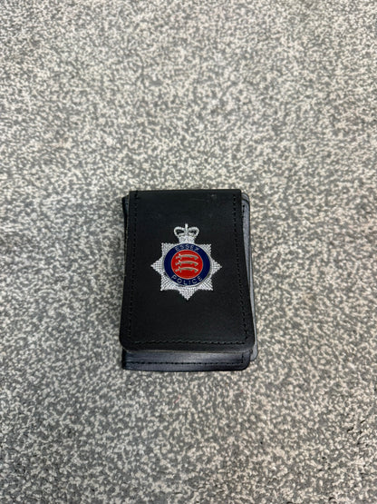 Obsolete Ex Essex Police Warrant Wallet Holder Film / TV Collector Display