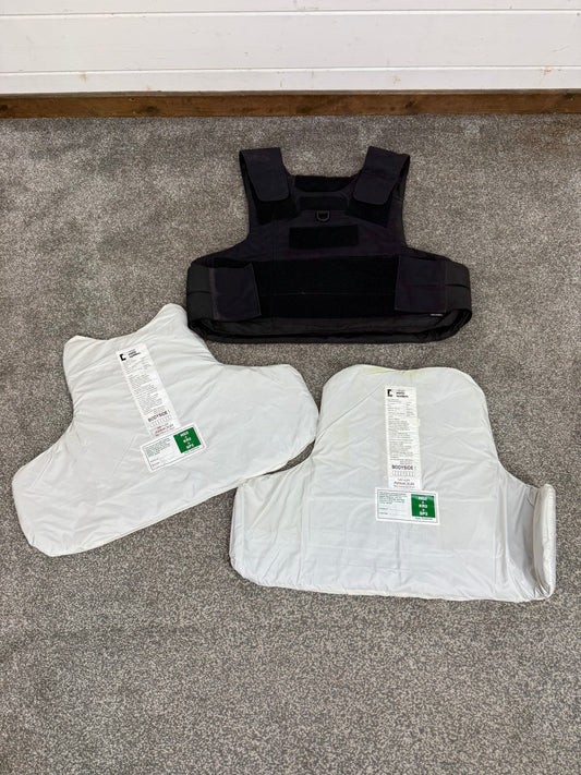 Ex Police Mehler Body Armour XL Vest Anti Stab & Ballistic HG2 / KR2 / SP2 Security