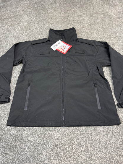 Ex Police Op Gear Soft Shell Fleece Jacket LARGE Security Recovery Dog Handler