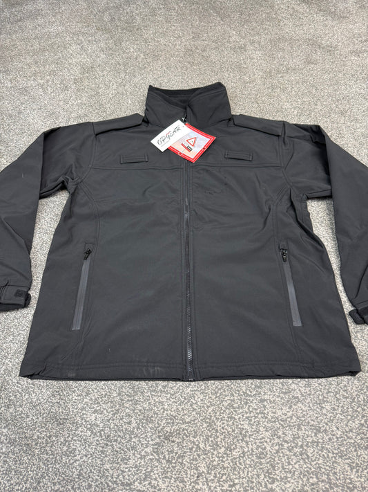 Ex Police Op Gear Soft Shell Fleece Jacket LARGE Security Recovery Dog Handler