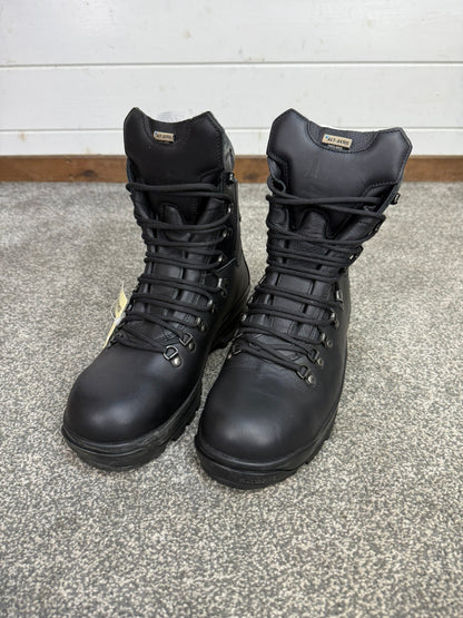 NEW Altberg Peacekeeper P3 VS Black Leather Waterproof Combat Boots Size UK 9.5