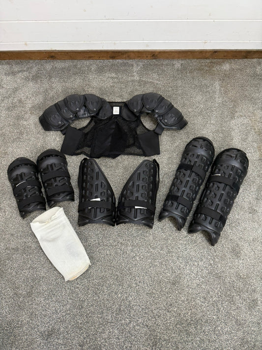 Ex Police Riot Guard Set Job Lot Vest Shoulder Arm Leg Public Order Security