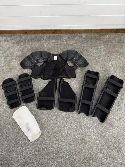 Ex Police Riot Guard Set Job Lot Vest Shoulder Arm Leg Public Order Security