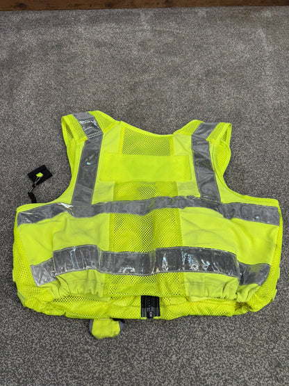 Safariland Hi-Vis MOLLE Vest With Taser X2 Holster Police Tactical Security Vest XXL