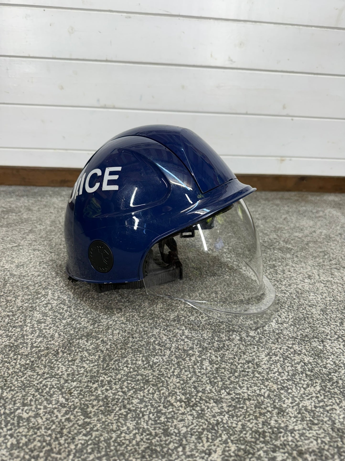 Ex Police Targa RTC Helmet Flip Down Visor Collectible Display Film TV
