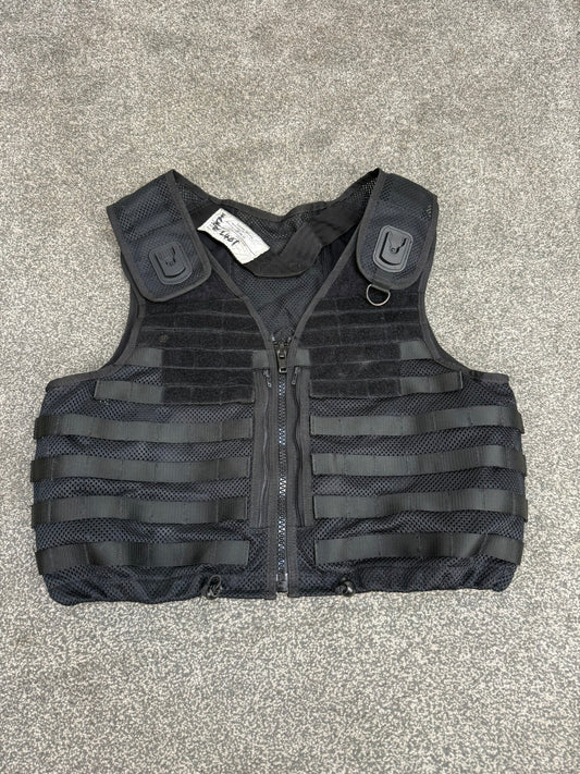 Ex Police Black Safariland Vest Molle Tactical Utility Security Vest XL