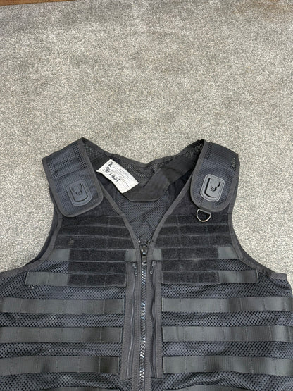 Ex Police Black Safariland Vest Molle Tactical Utility Security Vest XL