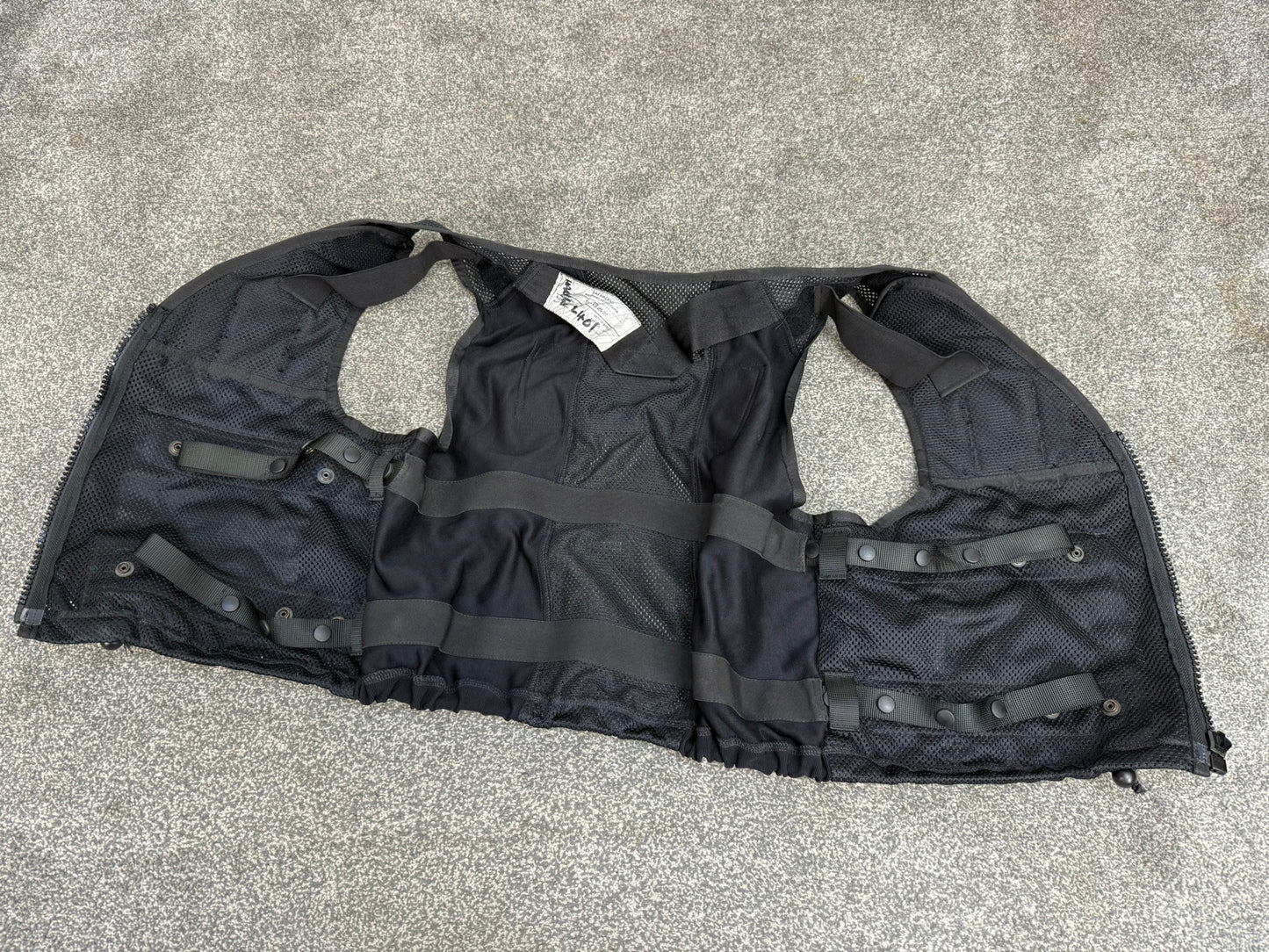 Ex Police Black Safariland Vest Molle Tactical Utility Security Vest XL