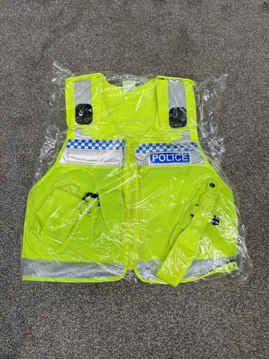 NEW Police Protec Utility Tactical Vest Badged MEDIUM - Collector Display Film / TV Uniform